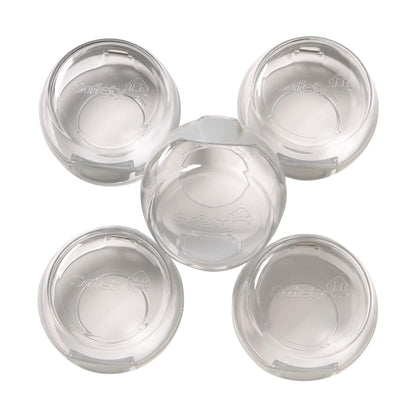 Safety 1st Child Proof Stove Knob Covers, Clear View Stove Knob Safety Covers (Set of 5)