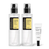 cosrx snail 96 mucin power essence 2ea & retinol 0.1% cream mini sample gift set for glass skin