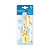 Dr. Brown's Infant-to-Toddler Toothbrush, BPA-Free, Soft Bristles, Ages 0-3, Giraffe Design