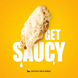 Buffalo Wild Wings Parmesan Garlic Sauce, 12 fl oz, Italian Herbs, Parmesan Cheese, Garlic, Dipping Sauce, Marinade, Topping, Seasoning