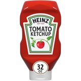 Heinz 32 oz Tomato Ketchup bottle, gluten-free, thick and rich, America's Favorite, squeezable