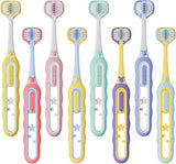 Easicuti baby tongue cleaner 42pcs disposable toothbrush for 0-36 months with free finger toothbrush