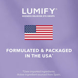 Lumify eye drops for red eyes relief 0.08 fl oz 2.5ml fda approved