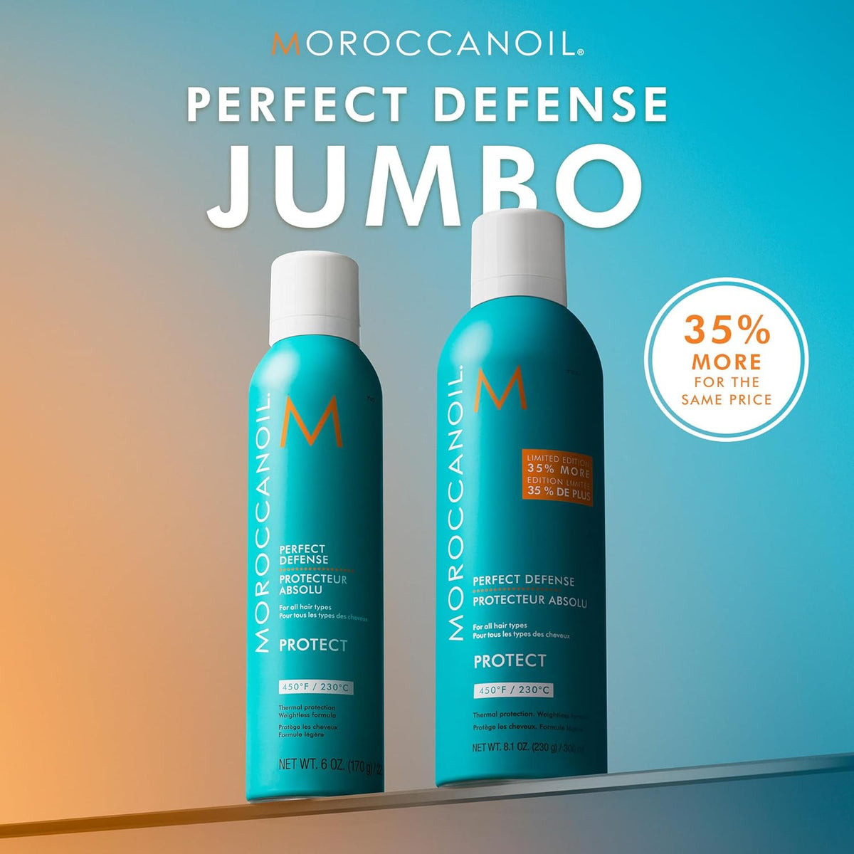 Moroccanoil Jumbo Perfect Defense Heat Protectant