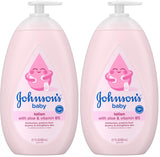 johnsons baby lotion with coconut oil aloe vera vitamin b5 72hr hydration