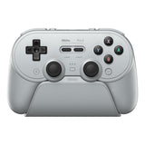 8Bitdo Pro 3 Bluetooth Controller for Switch/Switch 2 with TMR Joysticks, Swappable ABXY Buttons, and Charging Dock