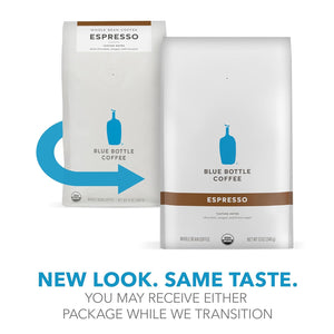blue bottle organic dark roast whole bean espresso 12 ounce bag coffee