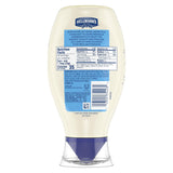 Hellmann's 100% Cage-Free Eggs Light Mayonnaise Squeeze Bottle for Sandwiches and Simple Meals 20 oz