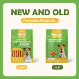 MON2SUN 5-inch rawhide twist chicken hide sticks for puppy and small dogs, 14.11 oz chicken pack