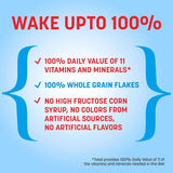 Whole Grain Total Breakfast Cereal, 100% daily value of 11 vitamins and minerals, 16 oz