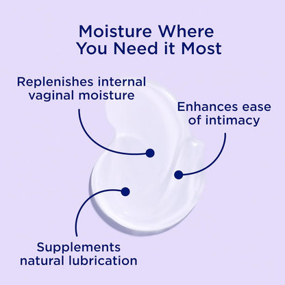 replens doctor-recommended estrogen-free vaginal moisturizer for vaginal dryness, 8 pre-filled applicators
