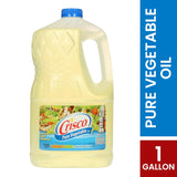 Crisco Pure Vegetable Oil, 1 Gallon, 100% cholesterol-free, gluten-free and kosher pareve cooking oil