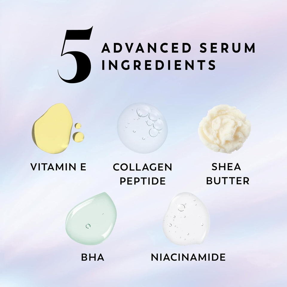 olay super serum body wash for extra dry skin 18.5 fl oz with 5+ ingredient serum complex