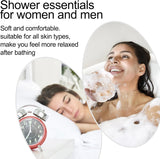 fishent loofah bath sponge 4 pack soft loofa exfoliating body scrubber mesh shower puff pouf ball luffa