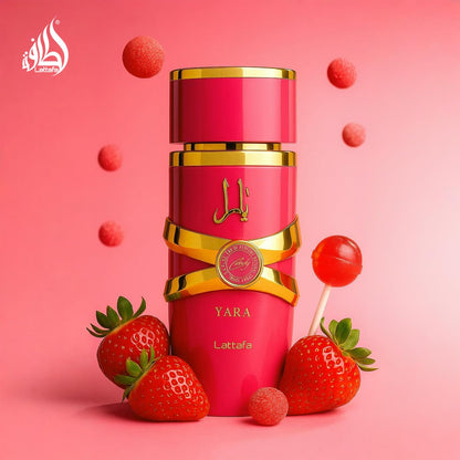 Lattafa Yara Candy Perfume for Women | Sweet Fruity Vanilla Scent