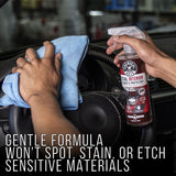 Chemical Guys total interior cleaner & protectant spray for leather, vinyl, plastic, rubber & glass - 16 oz - black cherry