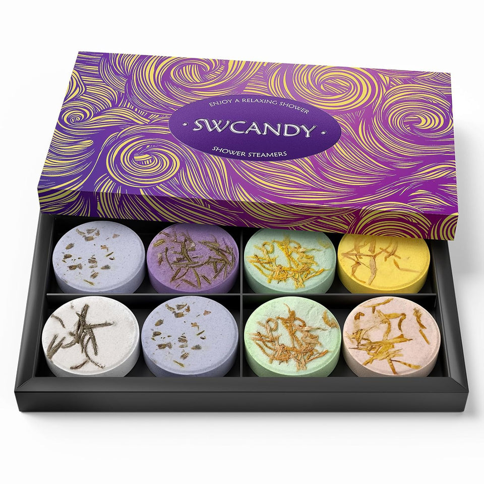 shower steamers aromatherapy gifts for women swcandy 8 pcs easter basket stuffers