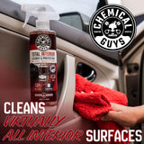Chemical Guys total interior cleaner & protectant spray for leather, vinyl, plastic, rubber & glass - 16 oz - black cherry
