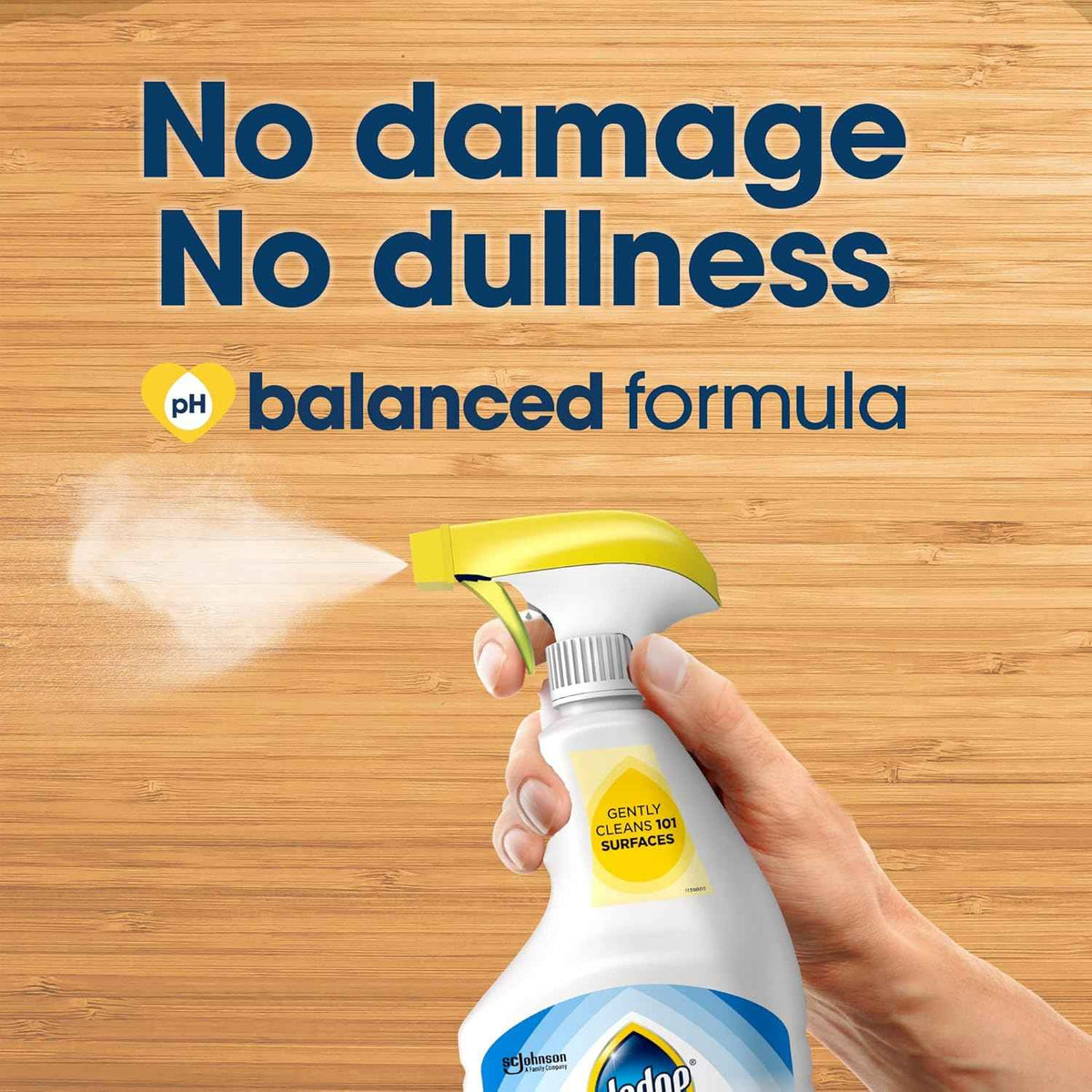 Pledge pH-Balanced Multisurface Cleaner Spray for Everyday Care, Fresh Citrus Scent, 25oz (Pack of 3)