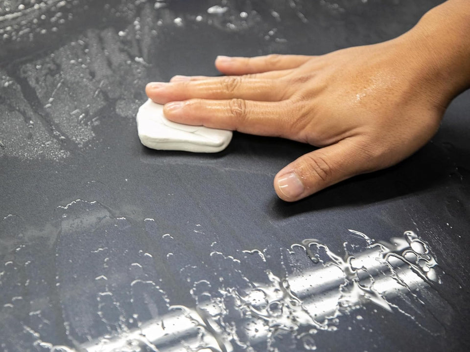 Meguiar's G191700 smooth surface clay kit for safe and easy car claying, glass finish results