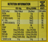 Vegemite 220 gram, virtually fat-free, no artificial colors, suitable for vegetarians