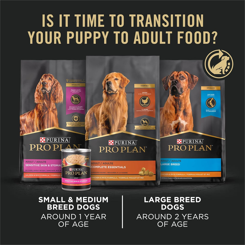 Purina Pro Plan High Protein Dry Puppy Food, Chicken and Rice Formula, 6 lb. Bag