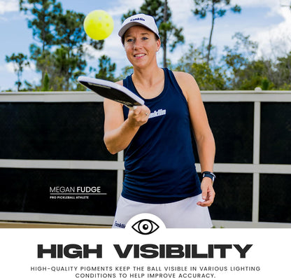 Franklin Sports X-40 Outdoor Pickleballs - Official Ball of USA Pickleball, APP Tour + US Open - Regulation Size