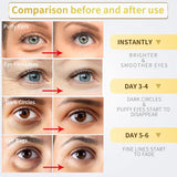24K gold under eye patches for dark circles, puffiness, and wrinkles care, 60pcs