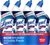 Lysol max strength toilet bowl cleaner 24 oz 4-pack