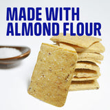 keto crackers almond flour low-carb snack variety pack sea salt cheddar cheese rosemary