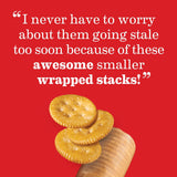 ritz fresh stacks original crackers party size travel snacks 23.7 oz 16 multi snack packs