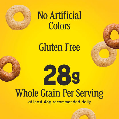 General Mills Multi Grain Cheerios Heart Healthy Breakfast Cereal Gluten Free 18 oz Family Size
