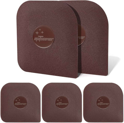 plastic pot scrapers 5-piece set for cast iron pots pans