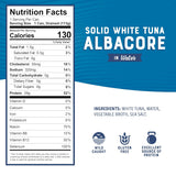 bumble bee solid white albacore tuna in water 5 oz can wild caught high in omega-3s non-gmo project verified