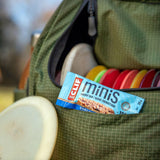 clif bar minis chocolate chip organic oats 4g protein non-gmo plant based snack size energy bars 20 pack