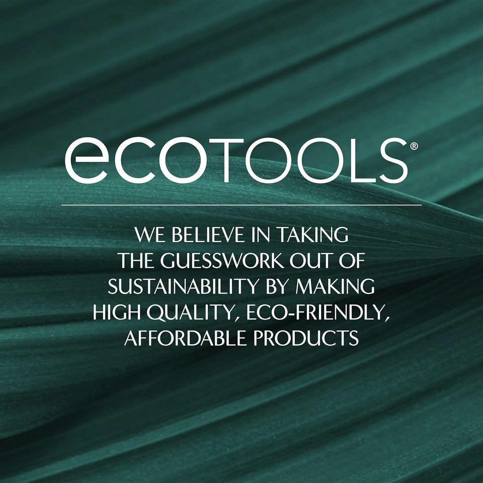 EcoTools cruelty-free dry body brush with synthetic bristles and bamboo handle, perfect for exfoliating and smoothing skin