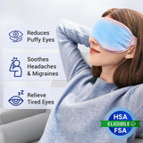 Cooling Eye Mask for Puffy Eyes - Relaxing Gift for Women with Migraine Relief