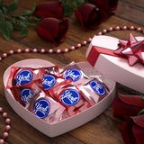 york dark chocolate peppermint patties hearts 9.6 oz valentine's candy gift bag