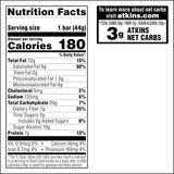 atkins caramel chocolate nut roll protein snack bars 7g protein 16 count