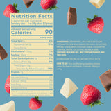 trufru natures strawberries hyper-chilled white milk chocolate 8 ounce bag