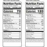 Pirate's Booty Aged White Cheddar and Cheddar Blast Cheese Puffs Variety Pack, 18-count, 0.5oz and 0.75oz bags, gluten-free kids snacks