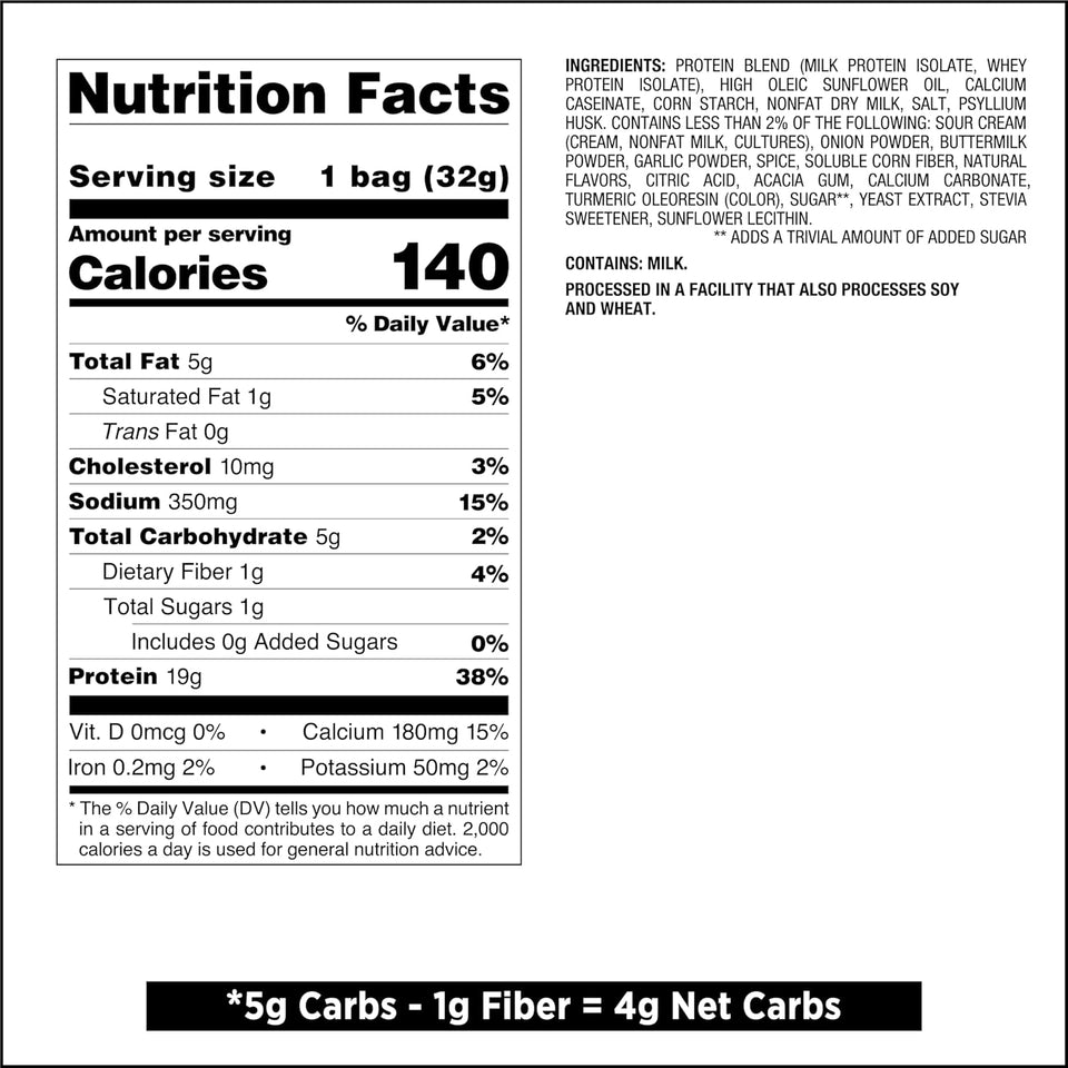 quest nutrition protein chips variety pack, 12-pack, bbq, cheddar, sour cream, high protein, low carb, 1.1 oz