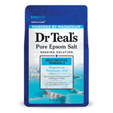 Dr Teal's Pure Epsom Salt, Magnesium, Potassium, & Zinc Rich Bath Soak, 3 lbs, Paraben-Free, Pet-Friendly