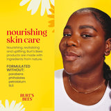 Burt's Bees essentials set with deep cleansing cream, hand salve, body lotion, foot cream, and lip balm - travel size