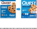 quest nutrition chocolate chip protein cookie 12 count 15g protein keto friendly