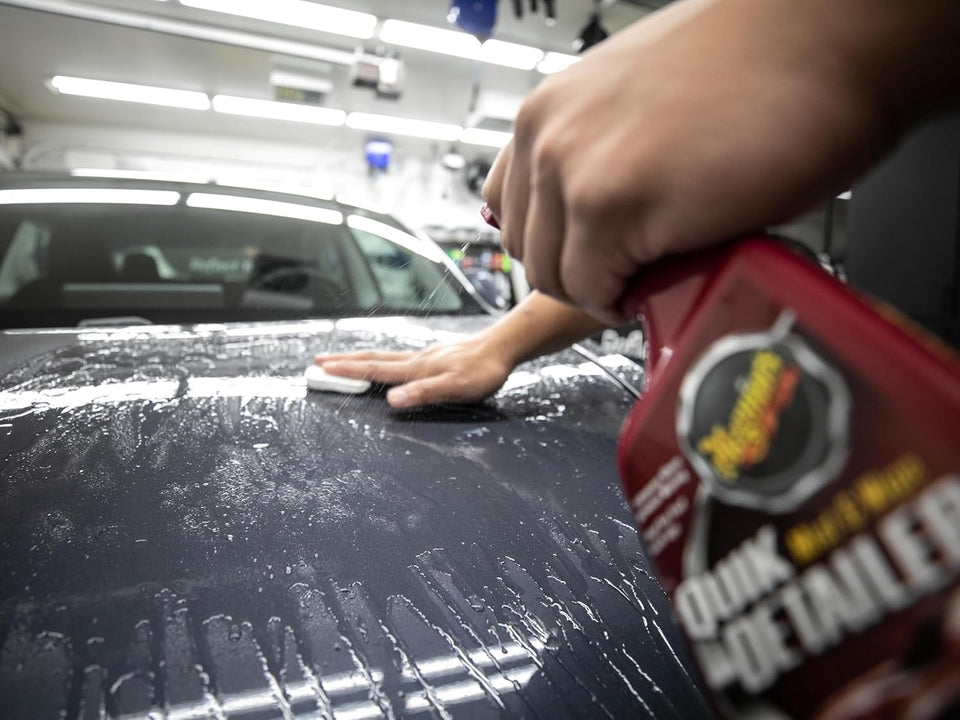 Meguiar's G191700 smooth surface clay kit for safe and easy car claying, glass finish results
