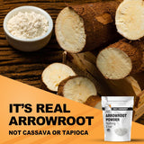It's Just Arrowroot Powder 8oz natural thickener non-GMO gluten-free cornstarch substitute