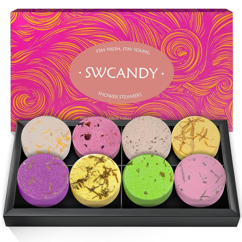 shower steamers aromatherapy gifts for women swcandy 8 pcs easter basket stuffers