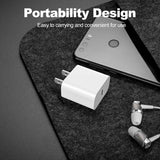 iPhone 17 16 15 Charger Fast Charging,2Pack 20W Apple iPad USB C Wall Chrager Block with 6FT USB C to C Cable for iPhone 17/Pro/Pro Max/17 Air/ 16/16 Pro/16 Pro Max/15/Plus/Pro/Pro Max (White)
