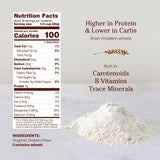 jovial organic einkorn unbleached all purpose flour for bread baking sourdough pizza pasta 32 oz
